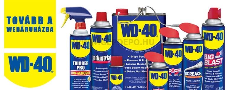 GépDepo Webáruház WD-40 termékek