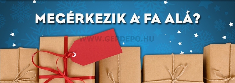 Megérkezik a fa alá?