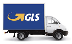 GLS teherautó