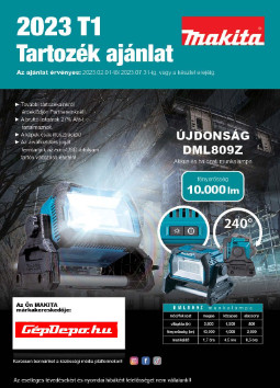 Makita tartozék katalógus T1 2021