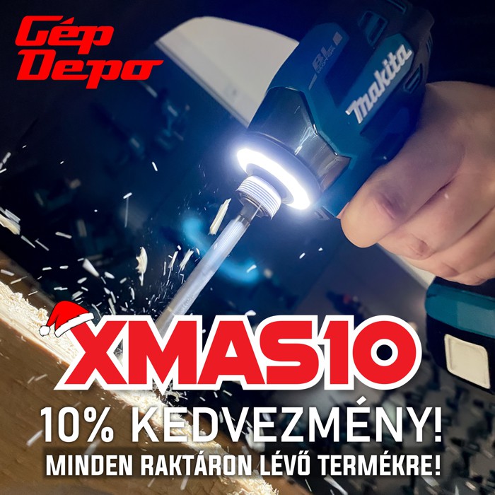 10% kedvezmény XMAS10 kuponnal!