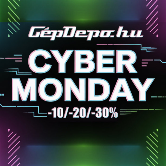 December 1. Cyber Monday a GépDepónál!