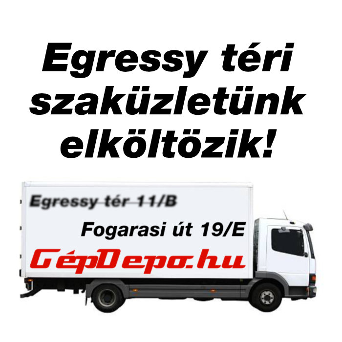 Egressy téri üzletünk Új címre költözött!