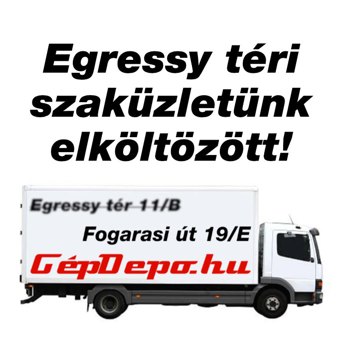 Egressy téri üzletünk Új címre költözött!
