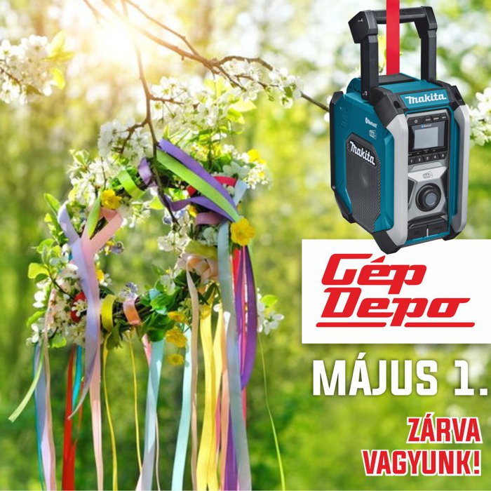 Üzleteink május1-én zárva tartanak!