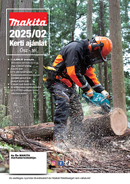Makita 2025/02 Kerti ajánlat | Ősz - tél