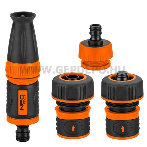 NEO Öntözőfej csatlakozókkal 3/4", 4db