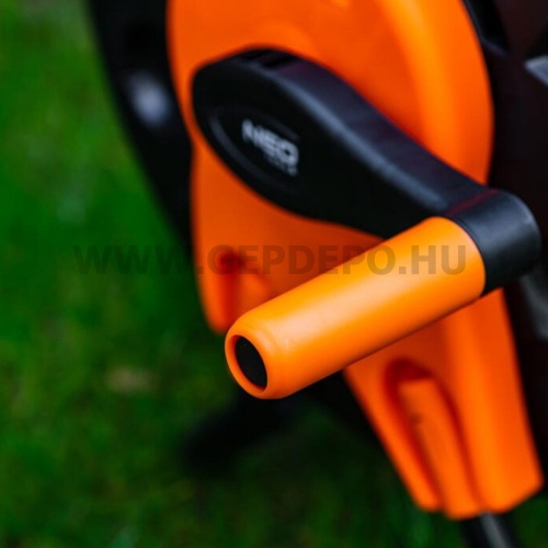 NEO Tömlődob, műanyag, tömlőméret: 1/2" max60m, 3/4" max20 m
