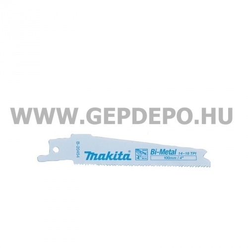 Makita bimetál orrfűrészlap FA, FÉM, általános, TPI:14-18, 100 mm - 5 db (S522BEF)