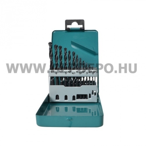 Makita HSS-R fémfúrókészlet 1-6,5 mm - 13 részes