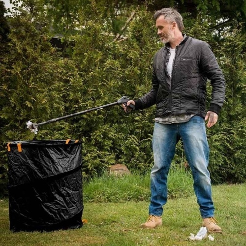 Fiskars Solid pop up kerti hulladékgyűjtő táska 56 l