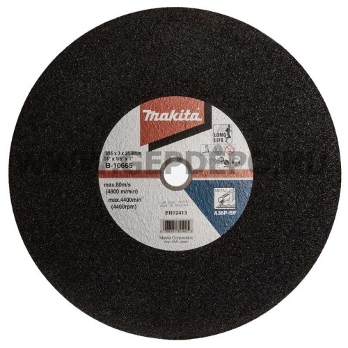 Makita darabolótárcsa acélhoz 355x3,0mm 5 darab