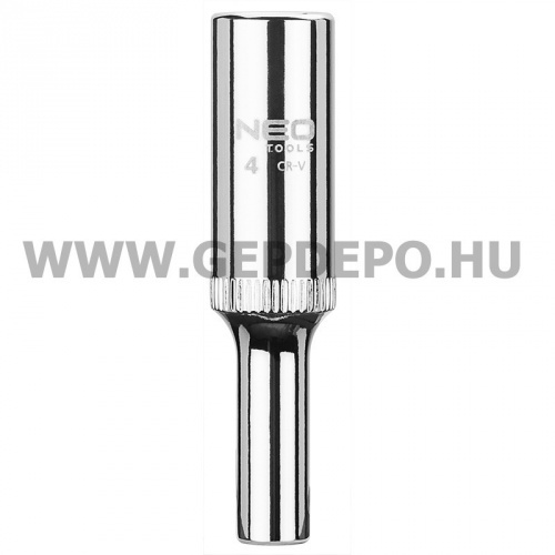 Neo CrV hosszított dugókulcs 12mm 1/4"