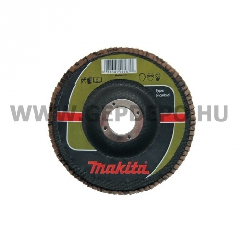 Makita lamellás csiszoló Si-Ca 115mm K40