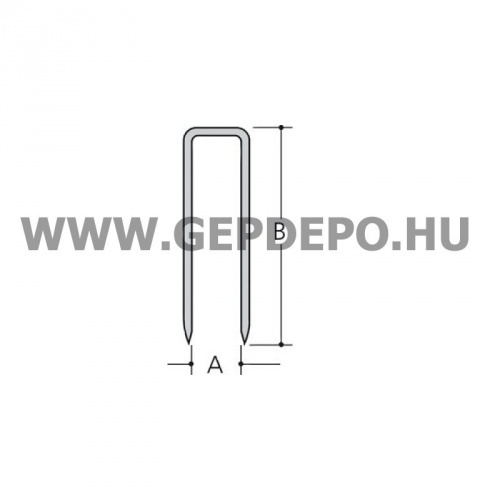 Makita tűzőkapocs 10x16mm fényes DST220/DST221 5000db