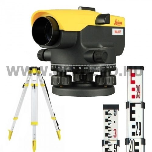 Leica NA332 optikai szintezőműszer csomag