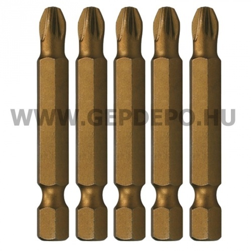 Makita titánium bit PZ2x50 mm - 5 db