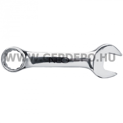 Neo CrV extra rövid csillag-villáskulcs 18x131 mm