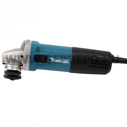 Makita 9558HNRX1 Sarokcsiszoló (5db B-45733 125x0,8mm vágókoronggal)