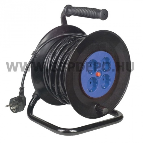 Somogyi Elektronic beltéri kábeldob 25m 3Gx1,0mm2