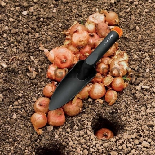 Fiskars ültető kanál, műanyag, keskeny