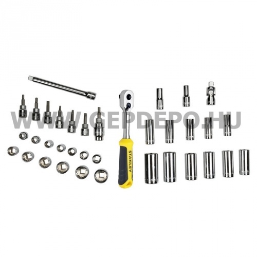 Stanley Transmodule rendszer 3/8 dugókulcs készlet 36 részes