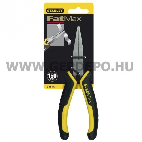 Stanley FatMax hosszúcsőrű laposfogó 150mm