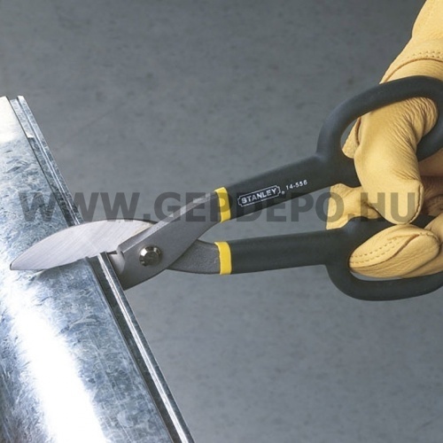 Stanley MaxSteel bádogos lemezvágó olló egyenes 250mm