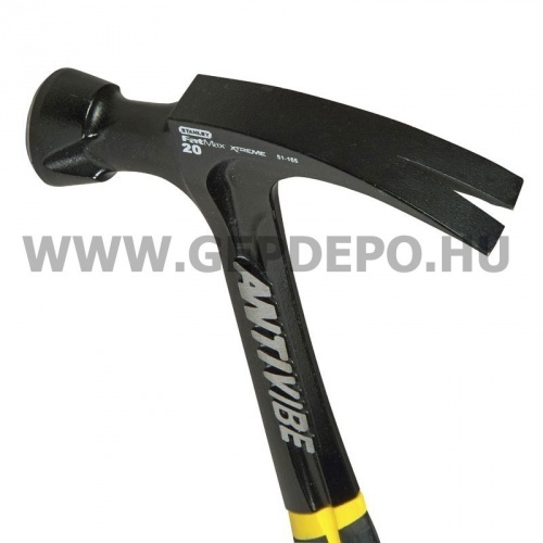 Stanley FatMax vibrációcsökkentett kalapács egyenes fejjel 453 g