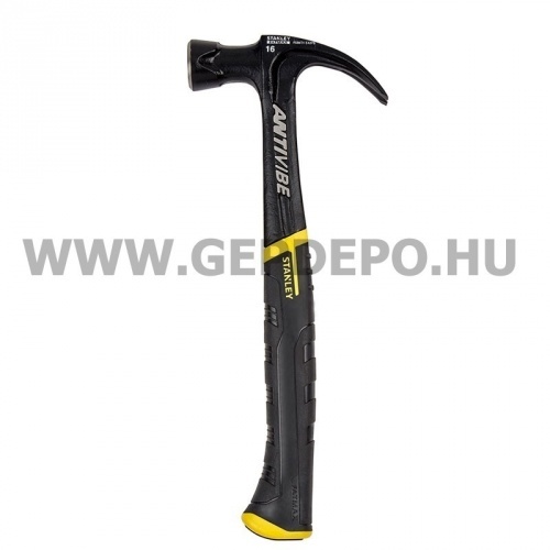 Stanley FatMax vibrációcsökkentett kalapács íves fejjel 453 g