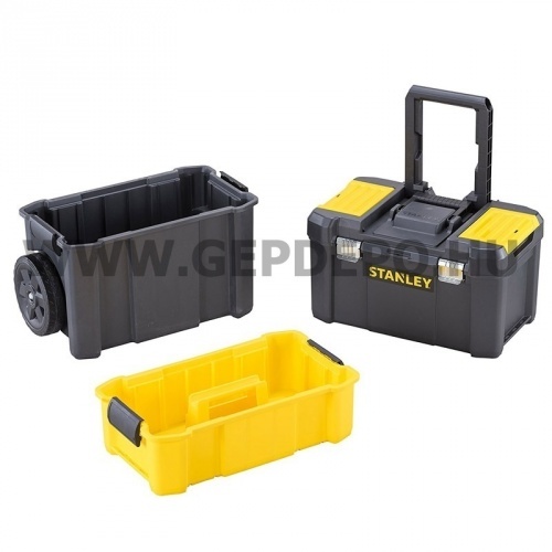 Stanley Essential 3in1 gurulós szerszámláda 18