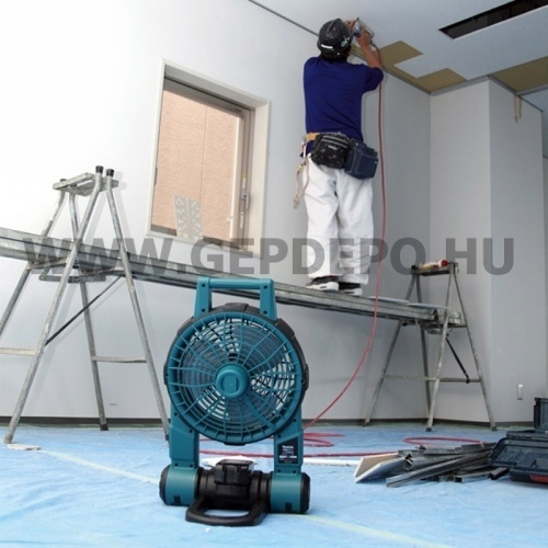 Makita DCF201Z akkus ventilátor géptest