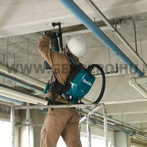 Makita DVC260ZX4 Li-ion BL háti porszívó géptest 18V LXT