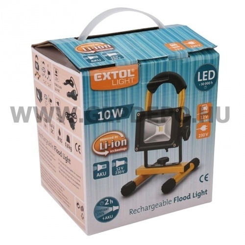 Extol hordozható LED munkalámpa 10W