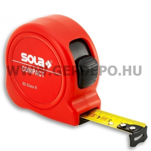 Sola acél mérőszalag 3m Compact