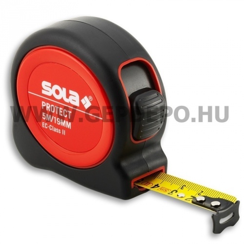 Sola acél mérőszalag 5m Protect (19mm)