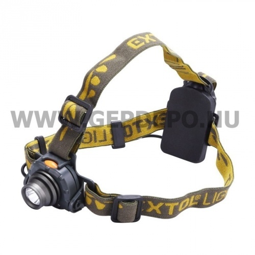 Extol LED Fejlámpa CREE XPE (szenzorral, cseppálló)