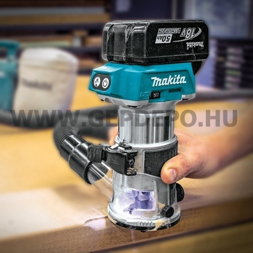 Makita DRT50RTJX2 kombinált marógép MAKPAC kofferben