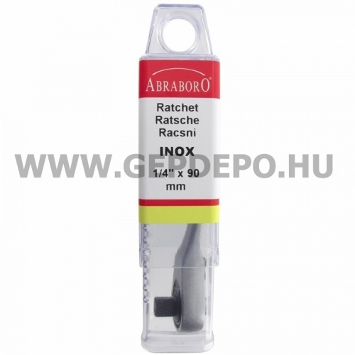 Abraboro racsnis hajtókar 1/4" 90 mm