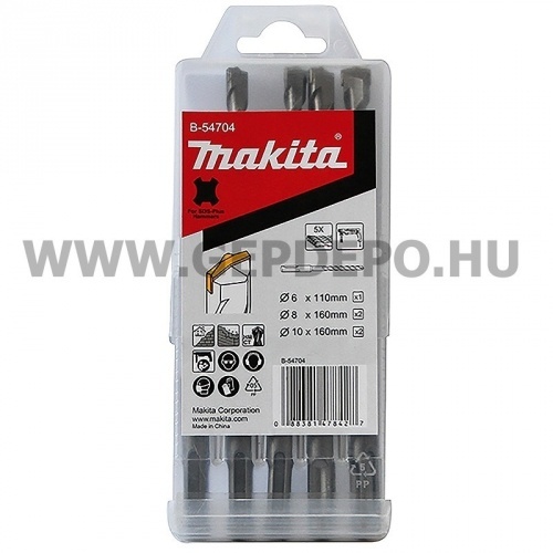 Makita SDS-Plus V-Plus fúrószár készlet 5 részes