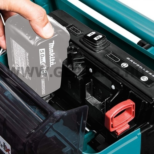 Makita DCU180Z akkus talicska géptest 18V LXT