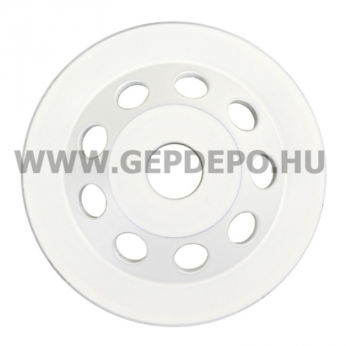 Diatech CCW125ECO-F fehér kétsoros csiszolótányér GépDepo.hu
