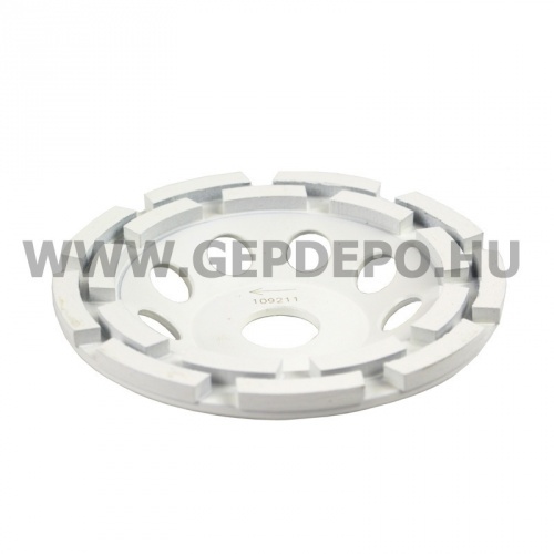 Diatech CCW125ECO-F fehér kétsoros csiszolótányér GépDepo.hu