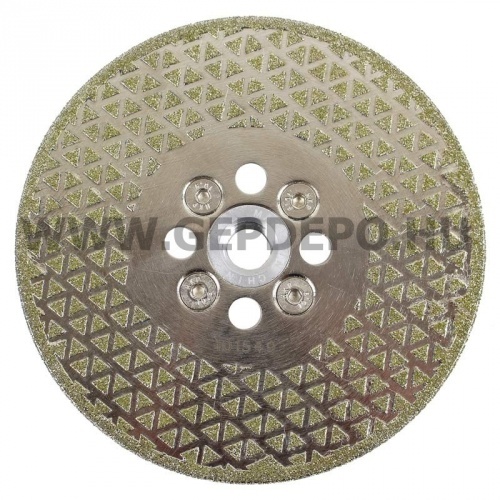 Diatech CCST125-M Tetra blade gyémánt csiszolótányér flanssal 125 mm