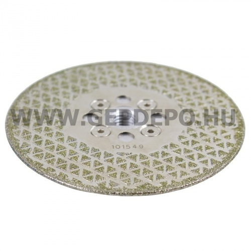 Diatech CCST125-M Tetra blade gyémánt csiszolótányér flanssal 125 mm