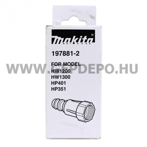 Makita magasnyomású vízszűrős csatlakozó adapter