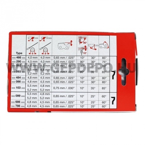 Makita Dolmar fűrészlánc 38cm, 1,3mm, 0,325", 086, 64szem