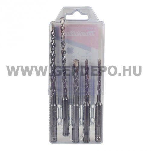 Makita SDS-Plus 4 Plus fúrószár készlet 5 részes