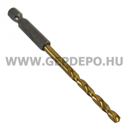 Makita 1/4" hatlap befogású HSS-Titánium fémfúró 4,2x95mm