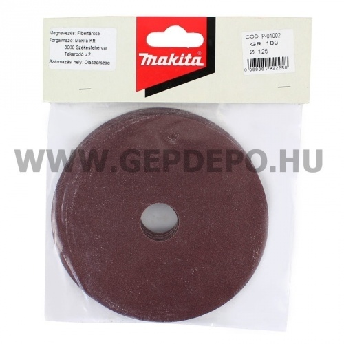 Makita fibertárcsa 125mm K100 5db